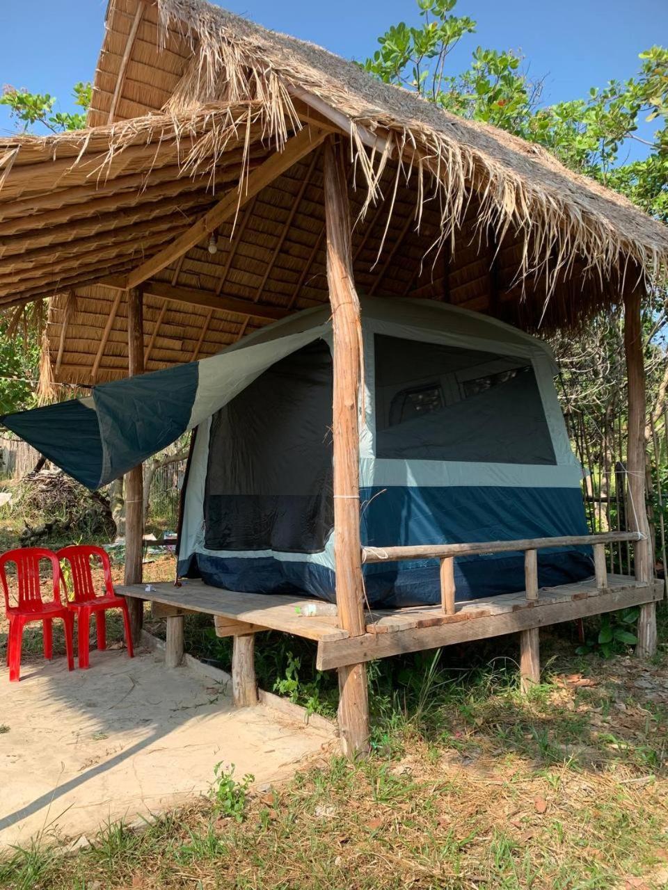 Maloop Cafe Bungalow Kaoh Touch 외부 사진